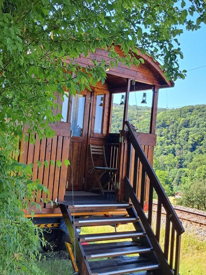 Autarkes Tiny House Mit Rheinblick Apartman Rumikon Kültér fotó