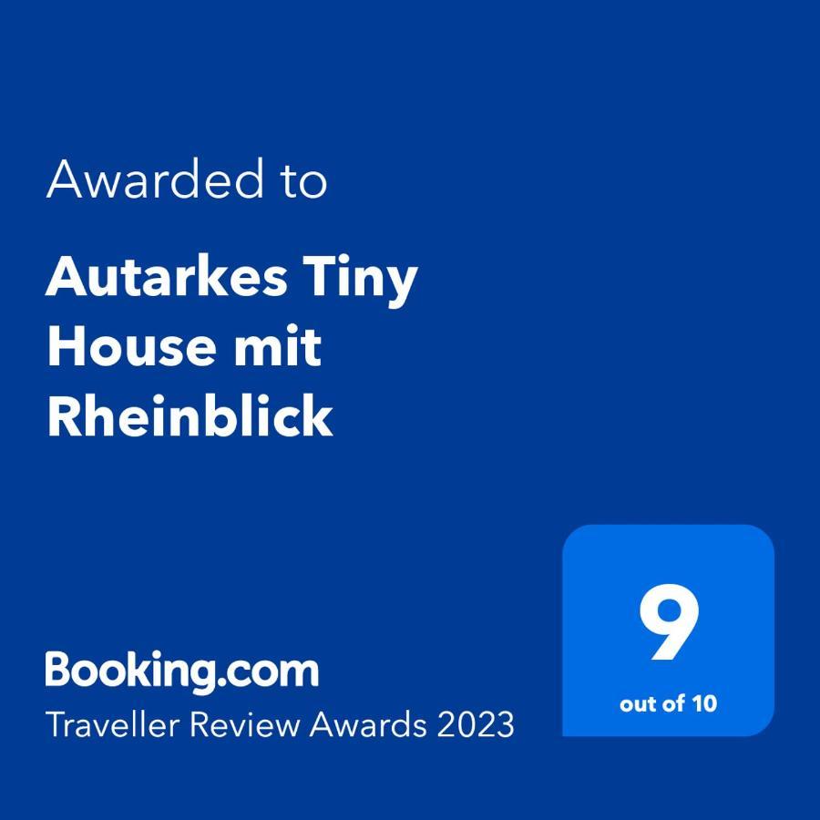 Autarkes Tiny House Mit Rheinblick Apartman Rumikon Kültér fotó